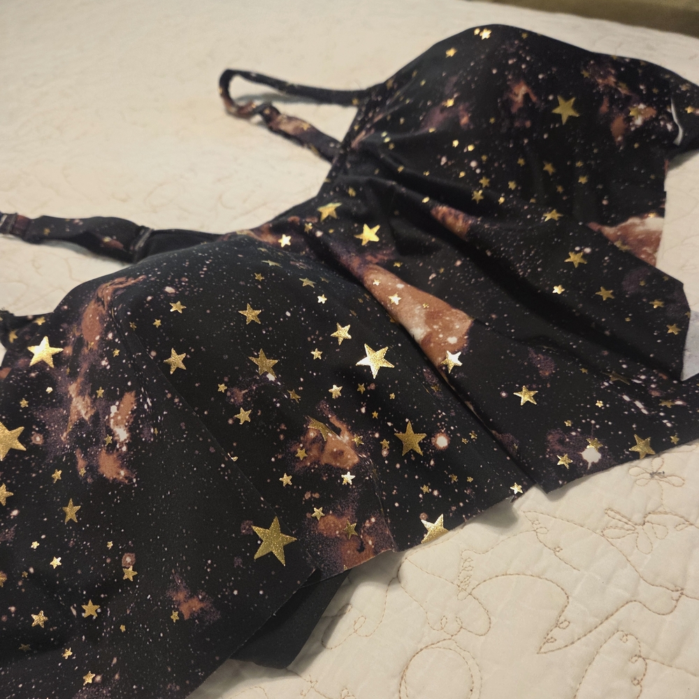 Torrid 5x Swim Top Celestial Foil - Picture 6 of 11